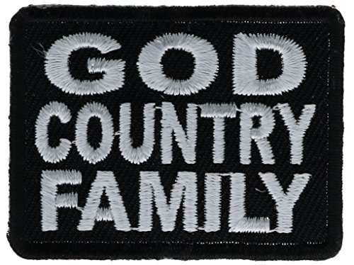 God Country Family Patch 2 inch IVANP3909 F6D20Q