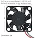 MakerFocus 4pcs Raspberry Pi DC Brushless Cooling Fan Heatsink Cooler Radiator Connector Separating One-to-Two Interface 3.3V 5V for Raspberry Pi 2/Pi 3/3B+ and Pi Zero/Zero W or Other Robot Project