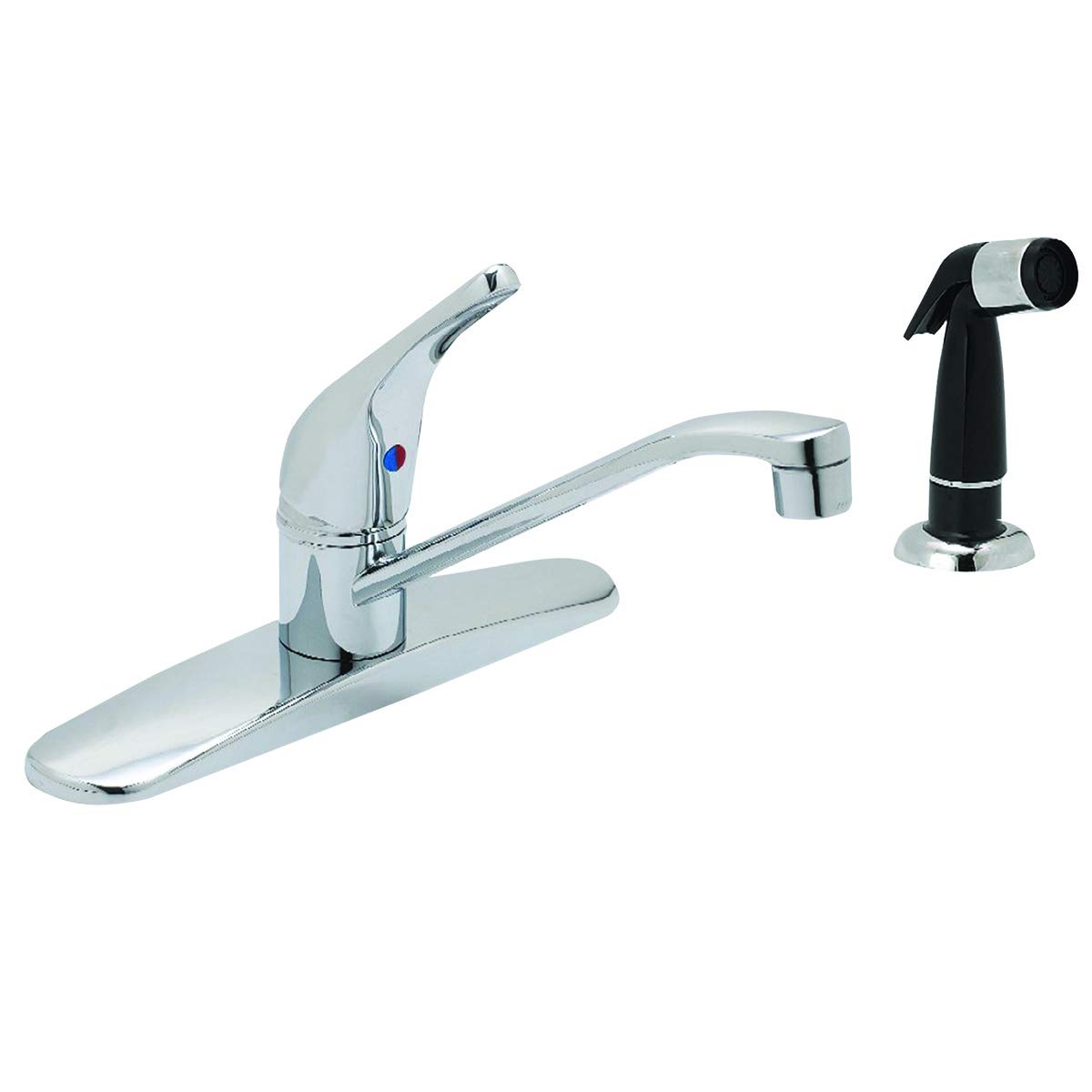 Ez Flo 10074lf Single Handle Kitchen Washerless Faucet Amazon In
