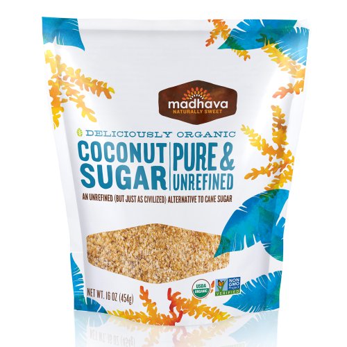 Madhava Organic Coconut Sugar 16-Ounce (Pack of 6) image