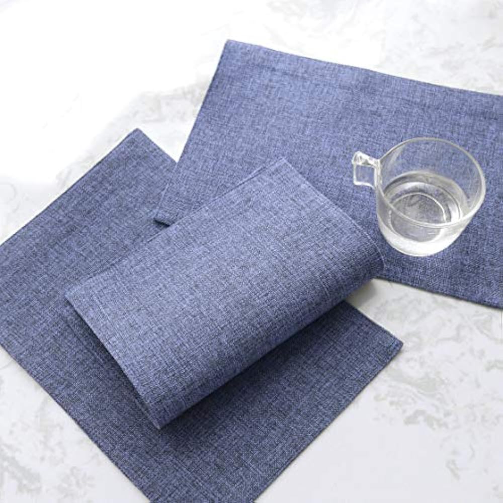 Table Runners Set Of 4 Placemats Heat Resistant Dining Mats Kitchen