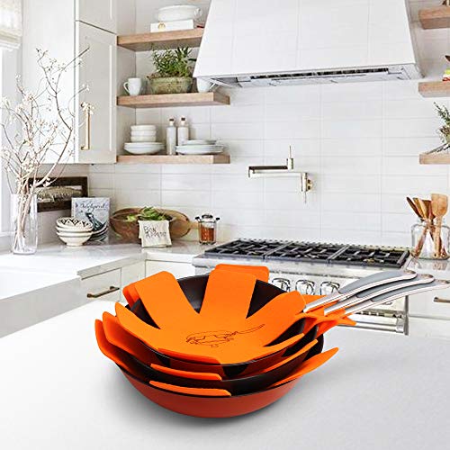 Pan Protectors for Stacking, Pan and Pot Protectors, Felt Pot