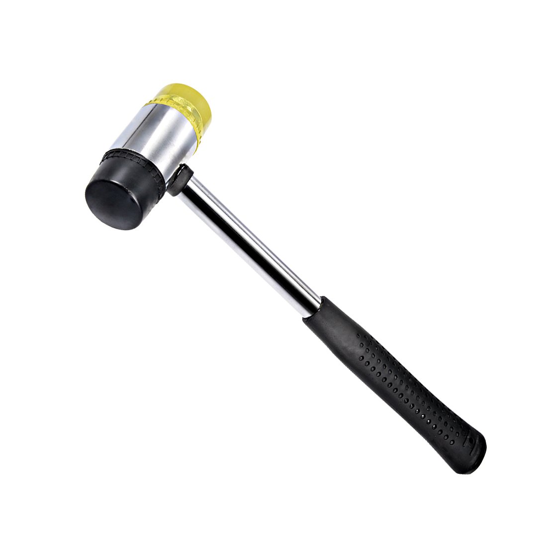 Sourcingmap Replaceable Double Face Rubber Nylon Soft Hammer Mallet, 40mm