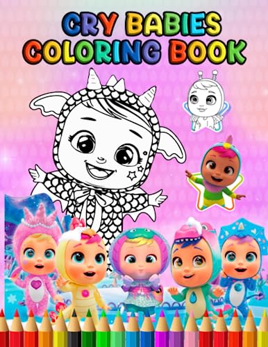 CryBabíes Coloring Book: 30 Amazing Coloring Pages