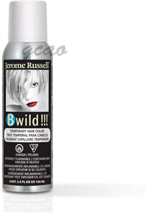 Jerome Russell B Wild Siberian White Temporary Hair Color Spray