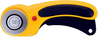 Olfa RTY-2DX Deluxe Rotary Cutter 45 mm Yellow brand new
