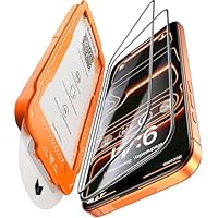 NeverBreak 9H+ Hardness for iPhone 17 Pro Max Screen Protector 12FT Military Grade Protection (Scratch, Shatter, Drop Resistance) Tempered Glass Full Edge Coverage 6.9