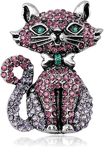 パープル猫 女性結婚式 服 ブライダル ギフトボックス 色の名前のためのクリスタル