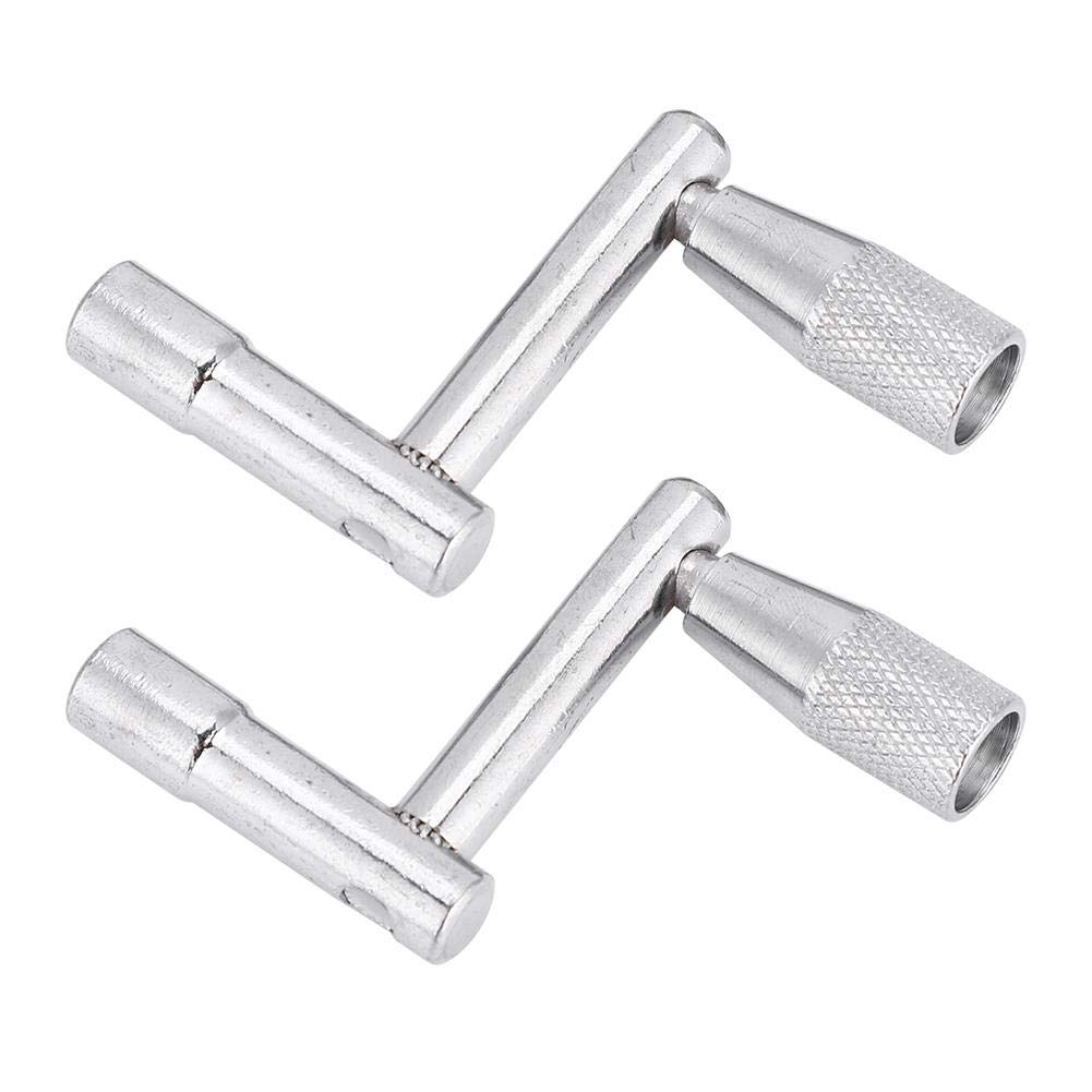 koulate Drum Z-type Universal Wrench, Wrench Hand Tools, Professional Continuous Motion Tuning Key for Universal Drums (two packs)