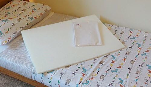 The Little Bed - Elevation Wedge with Cover - 100% British"Nursery Grade" Foam.