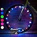 Activ Life LED Bike Wheel Lights with Batteries Included, Get 100% Brighter and Visible from All Angles for Ultimate Safety & Style (1 Tire Pack, Patriotic)