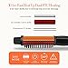 SwanMyst Curling Iron Brush 1.25 Inch with Anti-scald Bristles, 3 in 1 Ceramic Ionic Hot Hair Curling Styling Brush, Dual Voltage