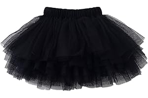 Colorful Childhood Baby Girls' Tutu Skirt Toddler 6 Layered Tulle Tutus 1-8T