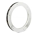 Deep Flange Nickel Premium Aluminum Premium Nautical Porthole Window With A