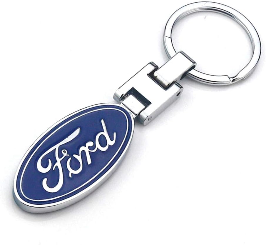 VILLSION 3D Car Logo Keychain Double Sided Alloy Metal Auto Car Keyring Key Chain Accessories with Gift Box