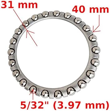 Amazon Co Jp バイクボールベアリングケージ付きヘッドセットフレームピボット 1 1 8インチ アヘッド 5 32インチ ベアリングリテーナー スポーツ アウトドア