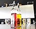 Juvale Olive Oil Dispenser Bottle Set & Vinegar Cruet - 17 Fl Oz/500ml Clear Glass - Airtight Pour Spouts & Lever-Release Lids - Kitchen Oil Dispenser & Salad Dressing Container