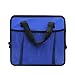 XXQQ Oxford Fabric Vehicle-mounted Containing Box, 3-Compartment Collapsible Car Trunk Organizer, Auto Storage Packing Carton With a Cooler Bag, Blue Color