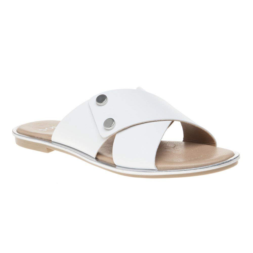 womens sandals with white soles