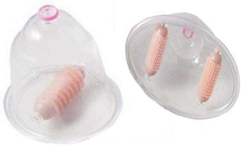 XIHAA Female Full Body Massage Vacuum Cupping Cup,for Cupping Device for woll-E498 Model(2 pcs)