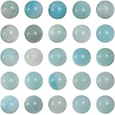 6mm Amazonite Beads for Jewelry Making Light Blue Crystal Beads Bracelets Natural Stone Amazon Beads Round Gemstone Loose Beads