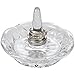 Home-X Crystal Glass Ring Holder