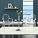 Modway Casper Modern Acrylic Stacking Two Dining Armchairs in Clear