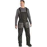 Guide Gear Men's Barrier Unlined Bibs Fishing Pants, Breathable Waterproof and Heavy Duty