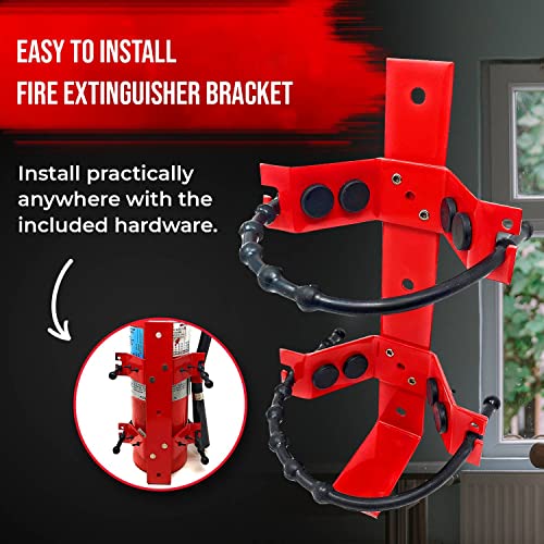 Fire Extinguisher Mounting Bracket Heavy Duty Wall Mount Bracket For 2.
