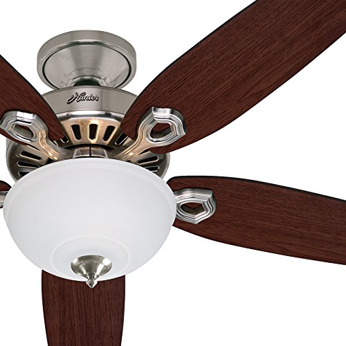 Buy Hunter Fan 52 inch Traditional Brushed Nickel Ceiling Fan with