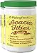 Piping Rock Acacia Fiber Powder 2 Bottles x 12 oz (340 g) Easy Mix Dietary Supplement