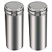 (Pack of 2) 22 Oz. Stainless Steel Dredge Salt / Sugar / Spice / Pepper Shaker