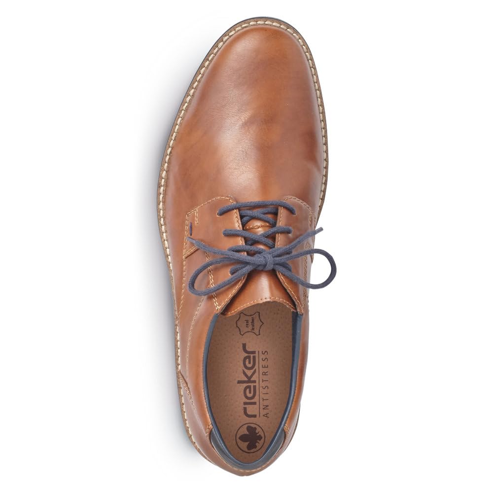 Rieker Herren Low-Top Sneaker 13500, Männer Halbschuhe,Laufschuhe,straßenschuhe,Strassenschuhe,Sportschuhe,Freizeitschuhe,braun (25),44 EU / 9.5 UK