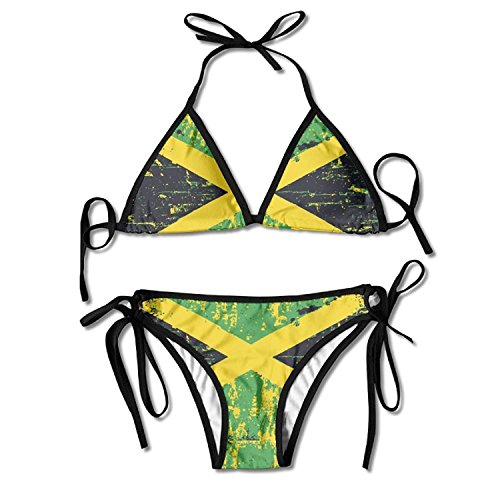 Top 10 jamaican flag bikini top