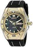 Technomarine Men's TM-115213 Cruise Monogram Analog Display Swiss Quartz Black Watch
