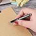 BBTO 10 Pieces Small Ballpoint Pens Mini Pens Bulk Metal Tiny Short Pocket Thin Gel Ink Purse Clip Writing Tool for Pockets Notebook Notepad Nurses Wallet Office(Gold)