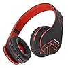 PowerLocus-Bluetooth-Over-Ear-Headphones-Wireless-Stereo-Foldable-Headphones-Wireless-and-Wired-Headsets-with-Built-in-Mic-Micro-SDTF-FM-for-iPhoneSamsungiPadPC-BlackRed PowerLocus Bluetooth Over-Ear Headphones, Wireless Stereo Foldable Headphones Wireless and Wired Headsets with Built-in…