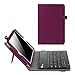 Fintie iPad Mini 4 Keyboard Case - Premium PU Leather Folio Stand Cover with Removable Wireless Bluetooth Keyboard for Apple iPad Mini 4 (2015 Release), Purple