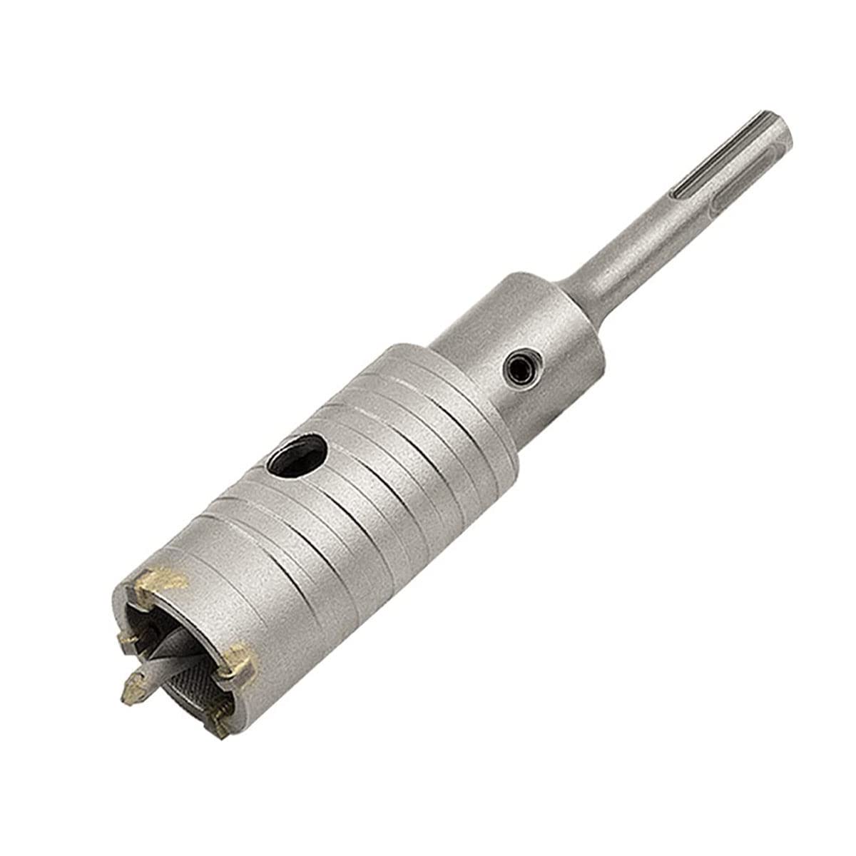 Meccion Carbide Hole Saw Drill Bit, Tungsten Tips Hollow Hole Cutter for Brick, Concrete, Cement Stone Wall (40mm)