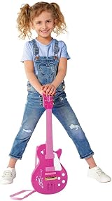 Simba My Music World Pink Electronic Guitar 56cm Metal Strings Ages 4+ view 4