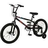 Mongoose Switch BMX Bike for Kids, 18-Inch Wheels, Includes Removable Training Wheels