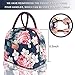 BALORAY Lunch Bag for Women Stylish Lunch Tote Bag Insulated Lunch Bag Lunch Box Insulated Lunch Container (G-197S Flower)