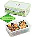 Bento Box Meal Prep Container (1, 39 oz) - Bento Lunch Box, Food Storage Containers With Lids, Portion Control Containers, Divided Lunch Containers, Lunch Boxes for Adults & Kids, Leakproof, BPA Free