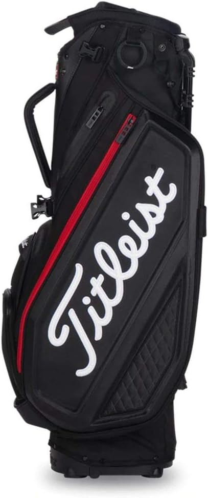 titleist jet black cart bag