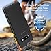 MKOAWA Slim Fit for Galaxy S10 Plus Case 6.4 Inch, Translucent Matte Case with Soft Edges, Shockproof Protective Case Cover for Samsung Galaxy S10 Plus (2019) - Black