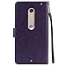Moto X Pure Edition Case, Moto X Style Case, Harryshell(TM) Wallet Folio Leather Flip Case Cover with Card Id Slot Stand Wrist Strap for Motorola Moto X Style /Pure Edition 2015