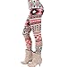 Kinghard Fashion Women Lady Skinny Tribal Printed Stretchy Pants Leggings (D)