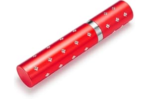 RECOLORFINE Lipstick Stun Gun for Women, self Defense Flashlight Stun Guns with Safety Disable Pin.Wall Charger Included