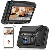 Oasser GPS WiFi Dash Camera Car Dashcam FHD 2880-2160P 3.0inch LCD Dashboard Camera Recorder with Parking Mode Support for Sony IMX335 Video Sensor 128G Max G-Sensor WDR Loop Recording
