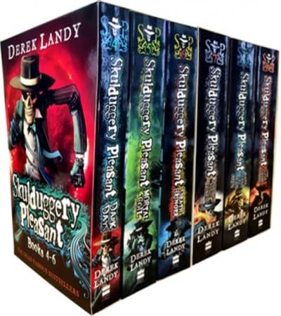 Skulduggery Pleasant Books Series Set - A Collection of 7 Books (Skulduggery Pleasant,Death Bringer,Mortal Coil,Playing With Fire,The Faceless Ones,Dark Days,Kingdom of the Wicked)